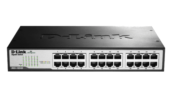 D-Link 24-port stikalo Gigabit SWITCH DGS-1024D