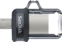 SanDisk USB ključek Ultra Dual Drive microUSB/USB3.0, 128GB