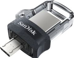 SanDisk USB ključ Ultra Dual, 64GB, microUSB (SDDD3-064G-G46)