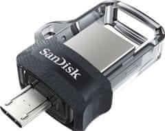 SanDisk USB ključ Ultra Dual, 32GB, microUSB (SDDD3-032G-G46)