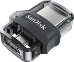 SanDisk USB ključ Ultra Dual, 64GB, microUSB (SDDD3-064G-G46)