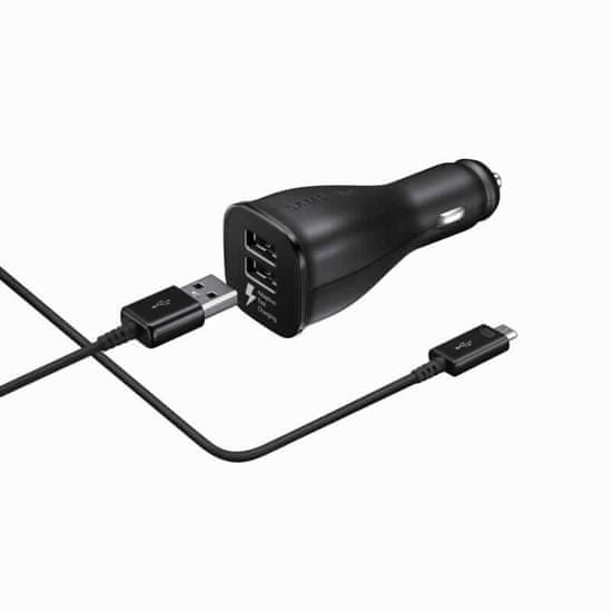 Samsung dvojni avtopolnilec & podatkovni kabel USB 2.0 microUSB (EP-LN920BBEGWW)