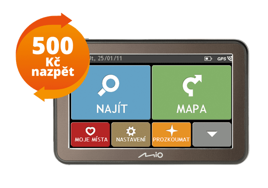 MIO navigacija Spirit 7500 FEU+Adria LM - Odprta embalaža