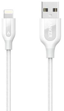 Anker lightning kabel, Powerline+, 0,9 m, bel