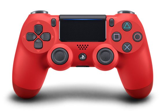 Sony igralni plošček PS4 DualShock 4 V2, rdeč, (PS719814153)