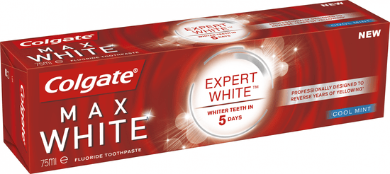 Colgate Max Expert White zobna pasta, 75 ml