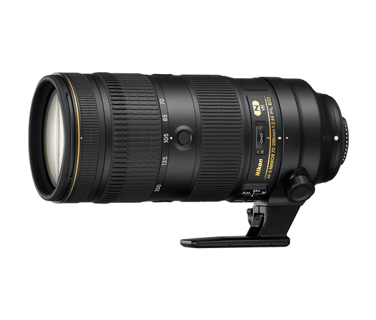 Nikon Nikkor 70-200mm/2.8 E FL ED VR objektiv