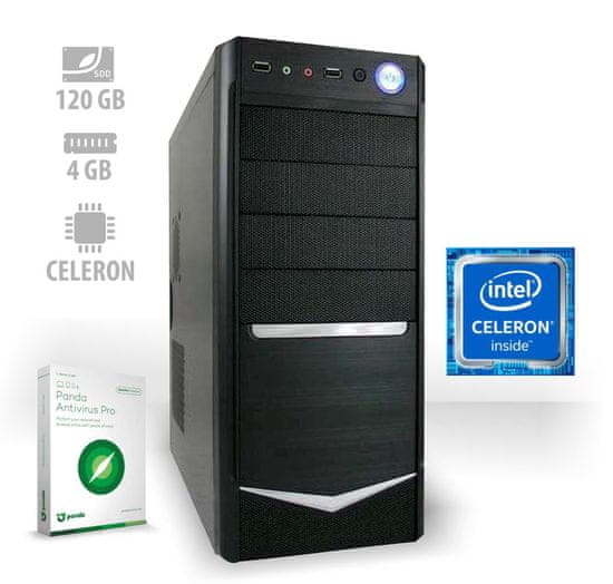 mimovrste=) namizni računalnik Basic3 Celeron G3900/4GB/120GB SSD CX3