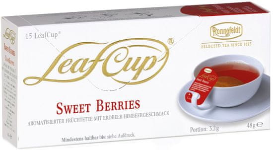 Ronnefeldt LeafCup Sweet Berries, 15 vrečk