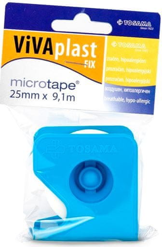 TOSAMA Vivaplast lepilni trak Fix Microtape, 25 mm x 9,1 m