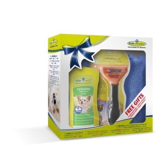 FURminator glavnik Medium Short Hair za pse, božično pakiranje