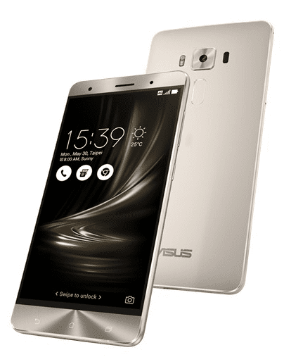 ASUS mobilni telefon Zenfone 3 Deluxe, 64 GB (ZS570KL), srebrn
