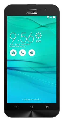 ASUS telefon Zenfone GO, črn (ZB500KL)