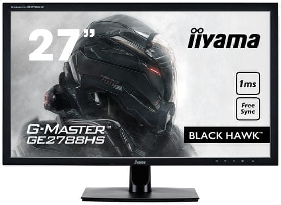 iiyama LED Gaming monitor G-Master GE2788HS-B2 Black Hawk