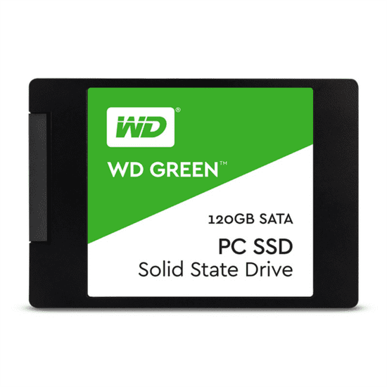 Western Digital SSD disk Green SATA3 2,5, 120 GB (WDS120G1G0A)