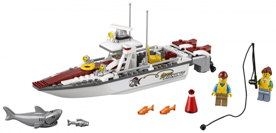 LEGO City 60147 Ribiški čoln