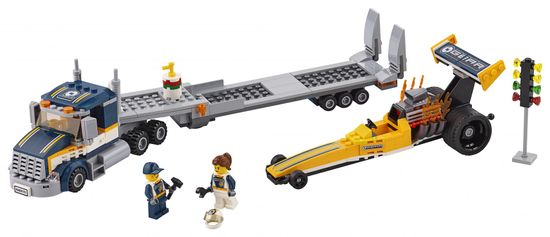 LEGO City 60151 Transporter za dragsterje