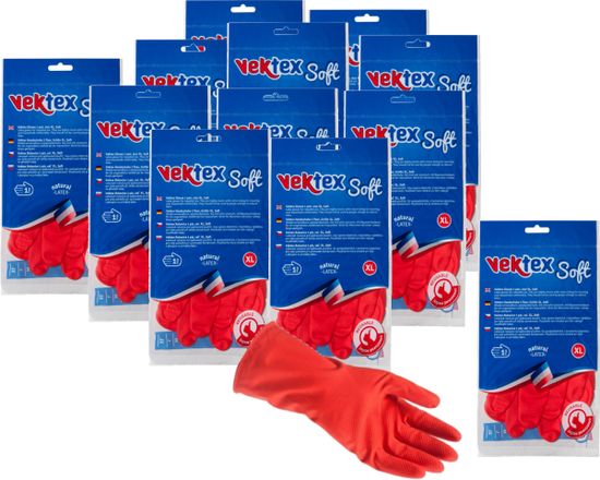 Vektex rokavice Soft, velikost XL, 12 parov