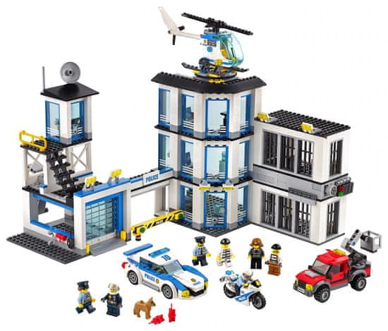 LEGO City 60141 Policijska postaja - odprta embalaža