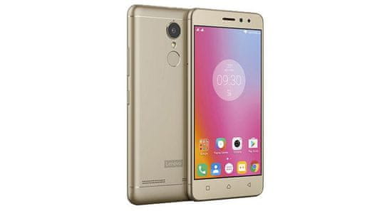 Lenovo mobilni telefon K6, zlat
