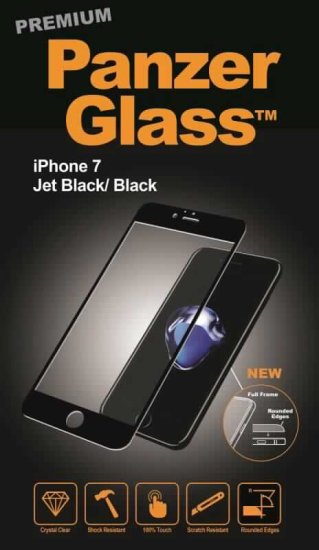 PanzerGlass zaščitno steklo Apple iPhone 7 Jet Black