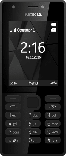 Nokia GSM telefon 216 DS, črn