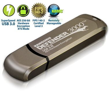 Kanguru varen USB ključ Defender 3000 PRO, 8 GB