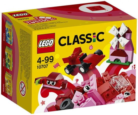 LEGO Classic 10707 Rdeča škatla ustvarjalnost