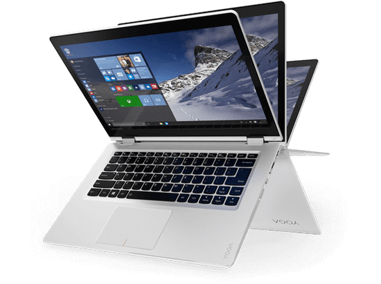 Lenovo prenosnik IdeaPad Yoga 510 i5-6200U/8GB/256SSD/14FHD/W10H (80S700G8SC)