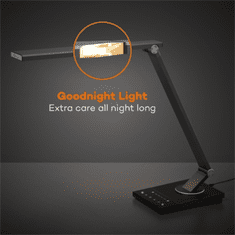 TaoTronics namizna svetilka Touch Control LED DL16, siva/črna