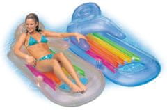 Intex Napihljiva blazina ležalnik King Cool Lounge, modra
