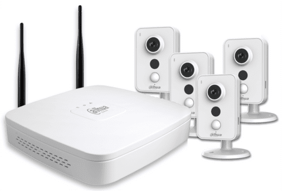 Dahua video nadzorni komplet IP Wi-Fi (4x IPC - K35 + 4x NVR4104)