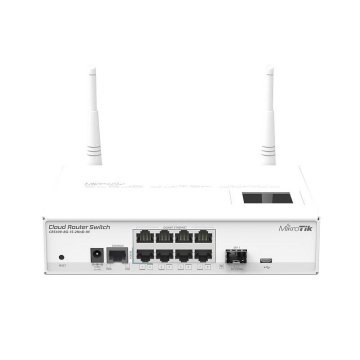 Mikrotik brezžični usmerjevalnik CRS109-8G-1S-2HnD-IN PoE, 8-portni