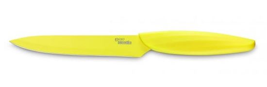 Ausonia večnamenski nož Brio line, rumen, 13 cm