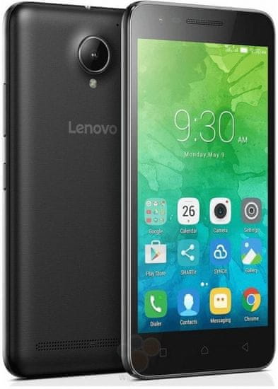 Lenovo mobilni telefon C2 Power, črn