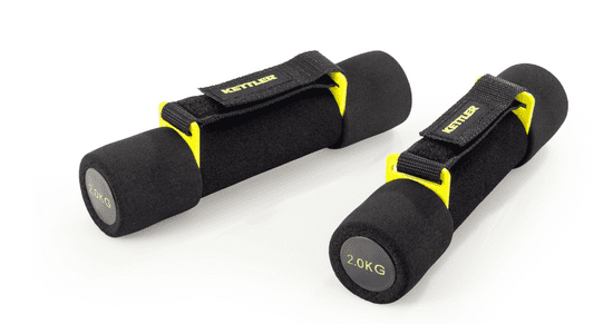 Kettler ročke za aerobiko Basic (7373-500), 2 x 0,5 kg, črno-rumene