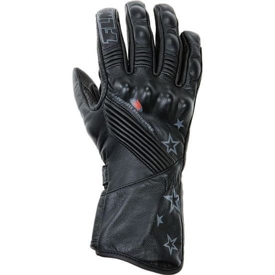 FLM moto športne usnjene rokavice FLM 1.0, ženske črne