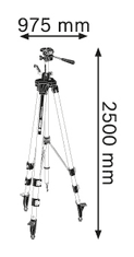 BOSCH Professional gradbeno stojalo BT 250 (0601096A00)