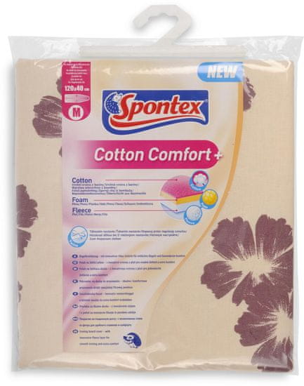 Spontex likalna prevleka Cotton Comfort, 120 x 40 cm