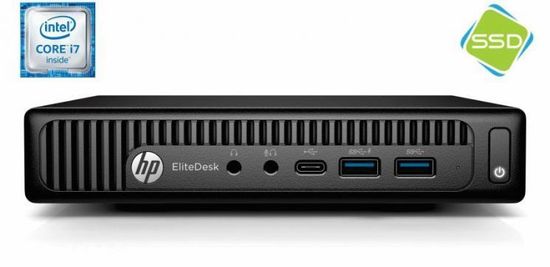 HP namizni računalnik EliteDesk 800 G2 DM i7-6700/16GB/256GB/IntelHD/W10P (X3J16EA)