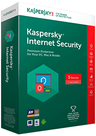 Kaspersky spletna zaščita Internet Security, za 1 napravo, 1 leto + 3 mesece GRATIS - odprta embalaža