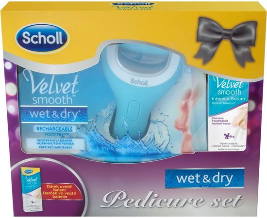 Scholl strgalo za pete Velvet Smooth Wet & Dry + Intensive Serum 30ml