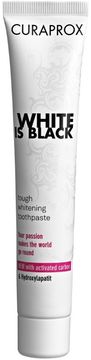 Curaprox zobna pasta White is Black, 90 ml