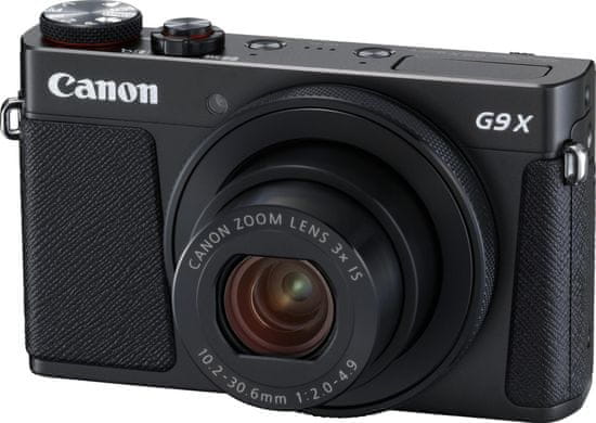 Canon fotoaparat PowerShot G9 X Mark II, črn - Odprta embalaža