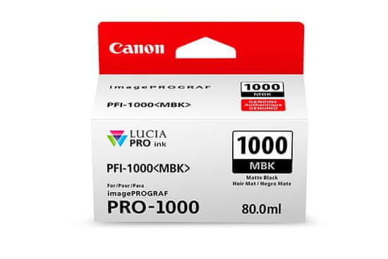 Canon kartuša PFI-1000, mat črna