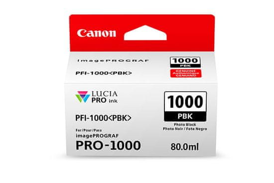 Canon kartuša PFI-1000, za fotografije, črna
