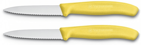 Victorinox nož za zelenjavo (6 7636 L118B), 2 kosa, rumen