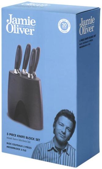 Jamie Oliver set profesionalnih nožev (5 kosov)