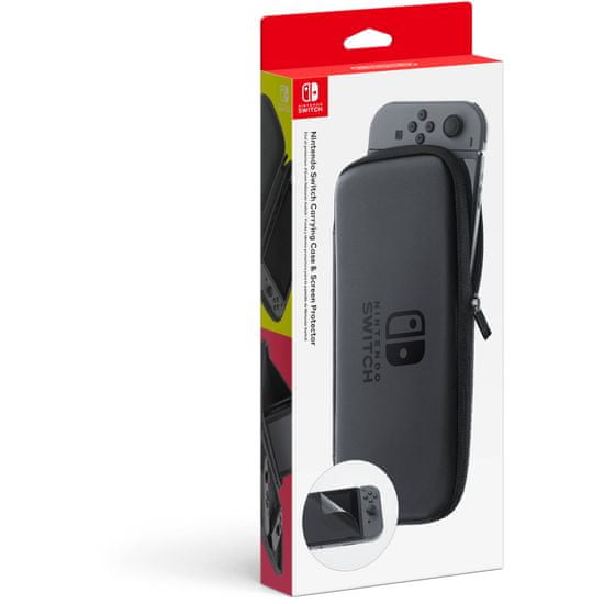 Nintendo Switch torbica in zaščita za ekran, črna