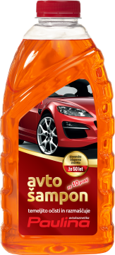 Paulina avtošampon 1L